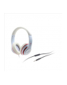 Gembird słuchawki stero LOS ANGELES z mikrofonem i regulacją głośności, białe - nr 8