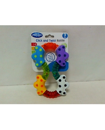 PLAYGRO Zawirowana grzechotka