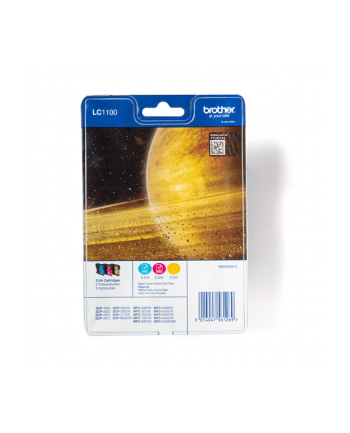 Brother Ink LC-1100 Rainbow c/m/y, cyan, magenta, yellow, Blister