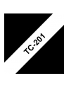 Brother Labels TC201 black/white, P-touch PT-15/PT20/PT-6 - nr 22