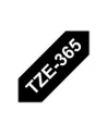 Brother Tapes TZe365 36mm black/white, 8m - 550 - 3600 - 9xxx - nr 10