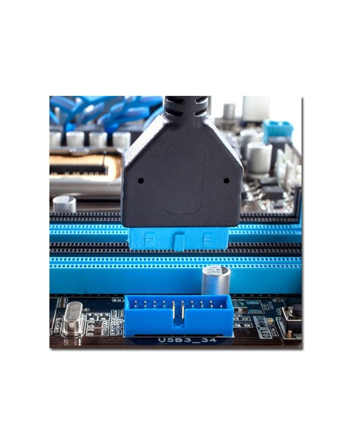 Case Mini-ITX 75W LC-Power LC-1350MI, Ext. PSU Audio 2xUSB2.0 Black główny
