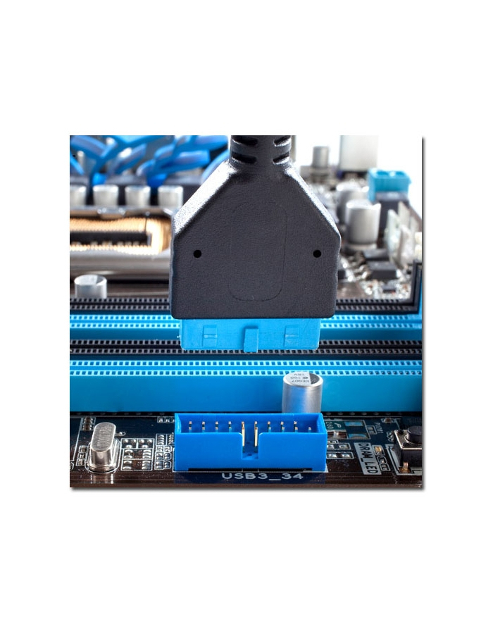 Case Mini-ITX 75W LC-Power LC-1350MI, Ext. PSU Audio 2xUSB3.0 Black główny