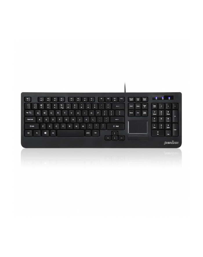 Keyboard USB Perixx PERIBOARD-513 US, Black, Design, US Layout główny