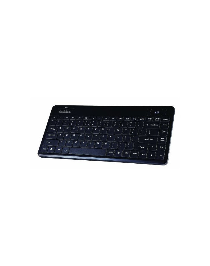 Keyboard USB Perixx PERIBOARD-505H+ US, Black,mini,2xUSBHub,Trackball, US Layout główny
