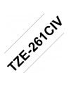 Brother Tapes TZe261CIV 36mm white/black, 8m,P-t200,210E,1290, 20er bulk - nr 6