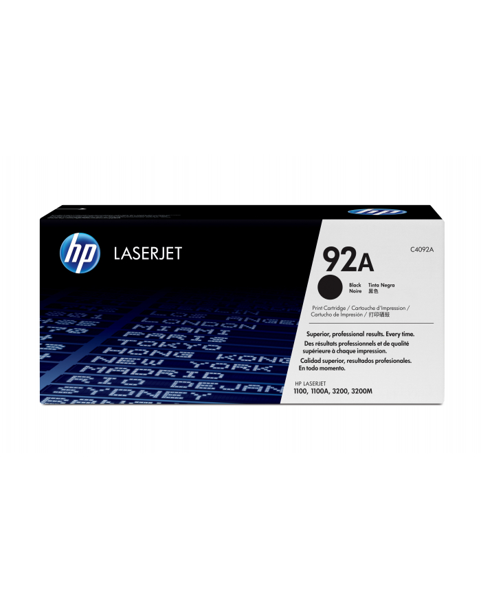 Hewlett-Packard HP Toner Czarny HP92A=C4092A  2500 str. główny