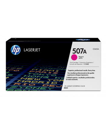 Hewlett-Packard HP Toner Czerwony HP507A=CE403A 6000 str.