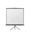 EKRAN RECZNY NA TRÓJNOGU CRYSTAL LINE TRIPOD 125x125 cm - nr 1