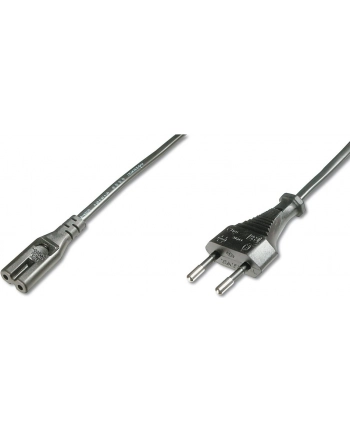 Kabel zasilający Euro (CEE 7/16)/IEC C7, M/Ż 1,8m ASSMANN