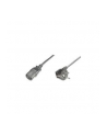 Kabel zasilający Schuko kątowy/IEC C13 M/Ż 0,75m ASSMANN - nr 10
