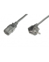 Kabel zasilający Schuko kątowy/IEC C13 M/Ż 0,75m ASSMANN - nr 13