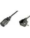 Kabel zasilający Schuko kątowy/IEC C13 M/Ż 0,75m ASSMANN - nr 20