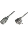 Kabel zasilający Schuko kątowy/IEC C13 M/Ż 0,75m ASSMANN - nr 22