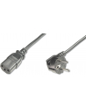 Kabel zasilający Schuko kątowy/IEC C13 M/Ż 0,75m ASSMANN - nr 24
