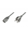 Kabel zasilający Schuko prosty/IEC C13 M/Ż 1,2m ASSMANN - nr 18