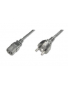 Kabel zasilający Schuko prosty/IEC C13 M/Ż 1,2m ASSMANN - nr 2