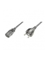 Kabel zasilający Schuko prosty/IEC C13 M/Ż 1,2m ASSMANN - nr 9