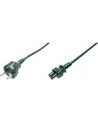Kabel zasilający Schuko prosty/IEC C5, M/Ż 0,75m ASSMANN - nr 12