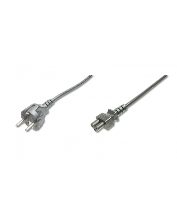 Kabel zasilający Schuko prosty/IEC C5, M/Ż 1,2m ASSMANN