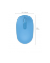 Wireless Mobile Mouse 1850 Cyan Blue - U7Z-00057 - nr 2
