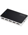 Hub USB 2.0 10-portowy, aktywny, czarny, DIGITUS - nr 34