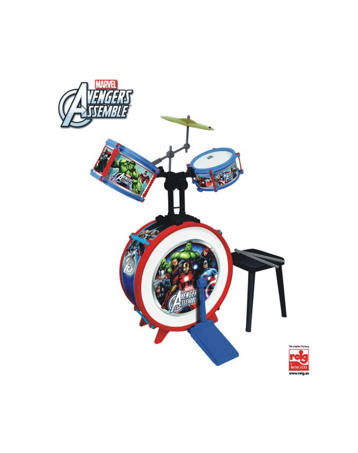 REIG Avengers Perkusja 3 elementy główny