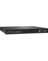 POWER WALKER UPS ON-LINE 1000VA 3 X IEC  USB/RS-232  RACK 19 /1U LCD - nr 25