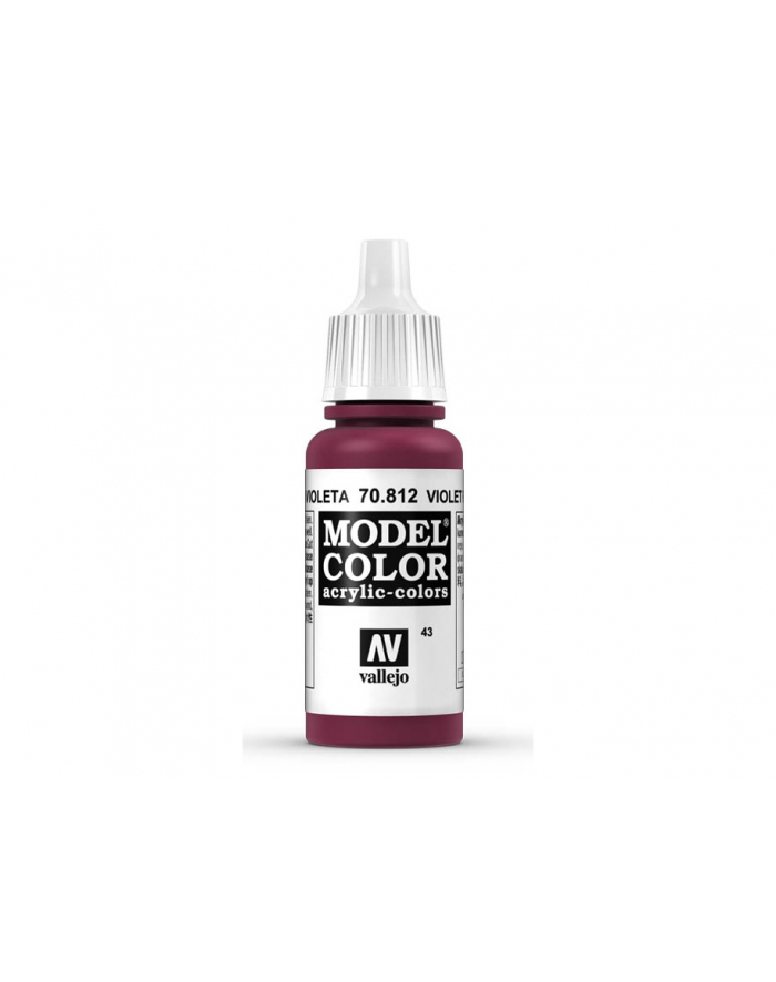 VALLEJO Farba Nr43 Violet Red Matt 17ml główny