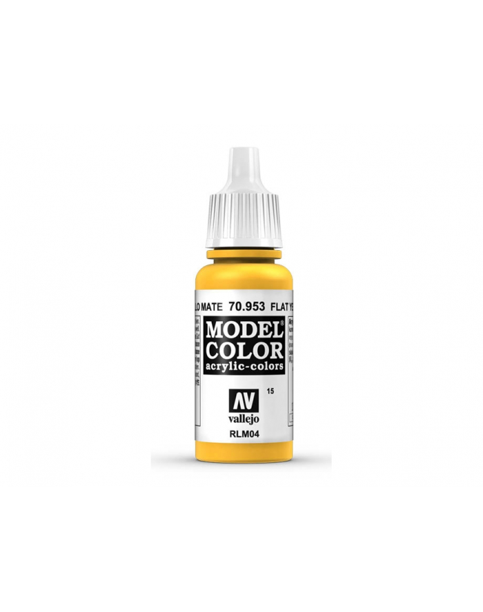 VALLEJO Farba Nr15 Flat Yellow Matt 17ml główny