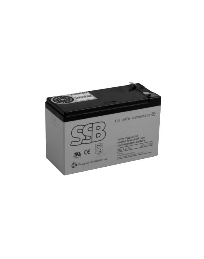 SSB rechargeable battery 12V/7.2Ah główny