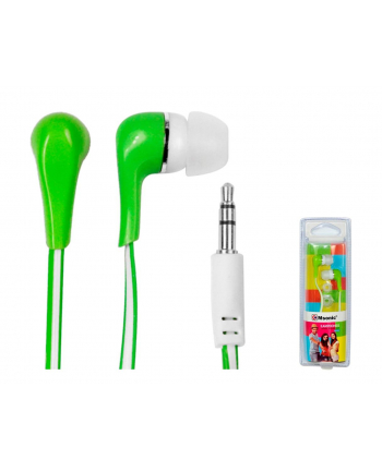 Vakoss MSONIC Słuchawki stereo douszne silikonowe MH132EE zielone