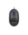 Gembird mysz optyczna USB, 1000 DPI, czarna MUS-U-01 - nr 2