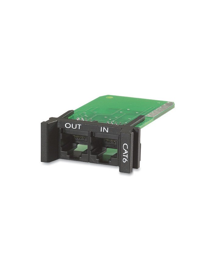 REPLACEABLE, RACKMOUNT, 1U, CAT 6 NETWORK SURGE PROTECTION MODULE główny