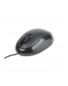 Gembird mysz optyczna USB, 1000 DPI, czarna MUS-U-01 - nr 12
