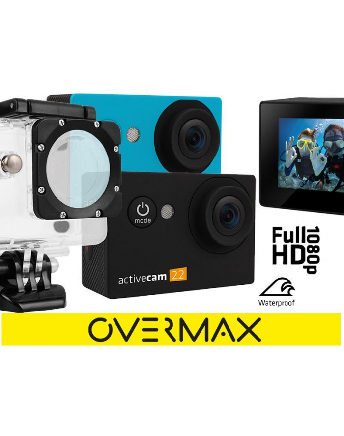 KAMERA SPORTOWA OVERMAX ACTIVECAM 2.2 BLACK główny