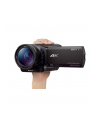 Sony FDR-AX100 Black / 4K/  Exmor R™ CMOS/ Carl Zeiss lens/ 12x optical zoom/ SteadyShot Active Mode/ 3.5'' Clear photo LCD/ 20MP photo/ Face Detection/ HDMI output (micro)/ Media: Memory Stick PRO Duo,Memory Stick PRO Duo, SD/SDHC/SDXC (Class 4 - nr 11