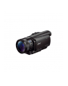Sony FDR-AX100 Black / 4K/  Exmor R™ CMOS/ Carl Zeiss lens/ 12x optical zoom/ SteadyShot Active Mode/ 3.5'' Clear photo LCD/ 20MP photo/ Face Detection/ HDMI output (micro)/ Media: Memory Stick PRO Duo,Memory Stick PRO Duo, SD/SDHC/SDXC (Class 4 - nr 15