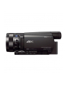 Sony FDR-AX100 Black / 4K/  Exmor R™ CMOS/ Carl Zeiss lens/ 12x optical zoom/ SteadyShot Active Mode/ 3.5'' Clear photo LCD/ 20MP photo/ Face Detection/ HDMI output (micro)/ Media: Memory Stick PRO Duo,Memory Stick PRO Duo, SD/SDHC/SDXC (Class 4 - nr 16