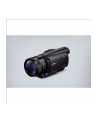 Sony FDR-AX100 Black / 4K/  Exmor R™ CMOS/ Carl Zeiss lens/ 12x optical zoom/ SteadyShot Active Mode/ 3.5'' Clear photo LCD/ 20MP photo/ Face Detection/ HDMI output (micro)/ Media: Memory Stick PRO Duo,Memory Stick PRO Duo, SD/SDHC/SDXC (Class 4 - nr 1