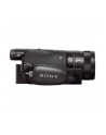 Sony FDR-AX100 Black / 4K/  Exmor R™ CMOS/ Carl Zeiss lens/ 12x optical zoom/ SteadyShot Active Mode/ 3.5'' Clear photo LCD/ 20MP photo/ Face Detection/ HDMI output (micro)/ Media: Memory Stick PRO Duo,Memory Stick PRO Duo, SD/SDHC/SDXC (Class 4 - nr 20