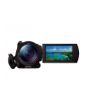 Sony FDR-AX100 Black / 4K/  Exmor R™ CMOS/ Carl Zeiss lens/ 12x optical zoom/ SteadyShot Active Mode/ 3.5'' Clear photo LCD/ 20MP photo/ Face Detection/ HDMI output (micro)/ Media: Memory Stick PRO Duo,Memory Stick PRO Duo, SD/SDHC/SDXC (Class 4 - nr 21
