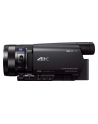 Sony FDR-AX100 Black / 4K/  Exmor R™ CMOS/ Carl Zeiss lens/ 12x optical zoom/ SteadyShot Active Mode/ 3.5'' Clear photo LCD/ 20MP photo/ Face Detection/ HDMI output (micro)/ Media: Memory Stick PRO Duo,Memory Stick PRO Duo, SD/SDHC/SDXC (Class 4 - nr 3