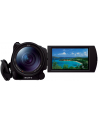 Sony FDR-AX100 Black / 4K/  Exmor R™ CMOS/ Carl Zeiss lens/ 12x optical zoom/ SteadyShot Active Mode/ 3.5'' Clear photo LCD/ 20MP photo/ Face Detection/ HDMI output (micro)/ Media: Memory Stick PRO Duo,Memory Stick PRO Duo, SD/SDHC/SDXC (Class 4 - nr 6