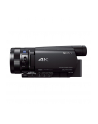 Sony FDR-AX100 Black / 4K/  Exmor R™ CMOS/ Carl Zeiss lens/ 12x optical zoom/ SteadyShot Active Mode/ 3.5'' Clear photo LCD/ 20MP photo/ Face Detection/ HDMI output (micro)/ Media: Memory Stick PRO Duo,Memory Stick PRO Duo, SD/SDHC/SDXC (Class 4 - nr 8