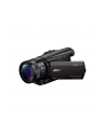 Sony FDR-AX100 Black / 4K/  Exmor R™ CMOS/ Carl Zeiss lens/ 12x optical zoom/ SteadyShot Active Mode/ 3.5'' Clear photo LCD/ 20MP photo/ Face Detection/ HDMI output (micro)/ Media: Memory Stick PRO Duo,Memory Stick PRO Duo, SD/SDHC/SDXC (Class 4 - nr 9