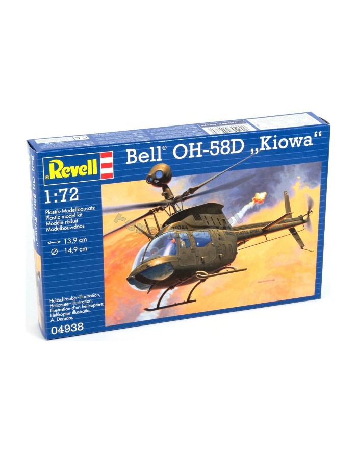 REVELL Bell OH58d "Kiowa" główny