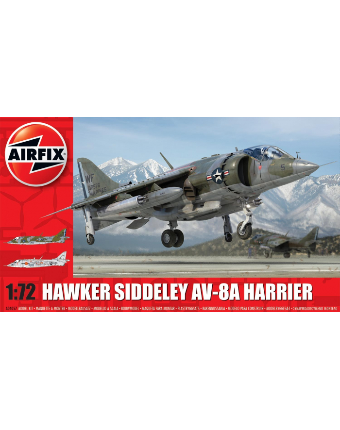 AIRFIX Bae Hawker siddeley Harrier av8a główny