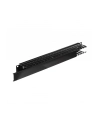 Netrack organizator kabli 19''/1U, czarny z pokrywą - nr 6
