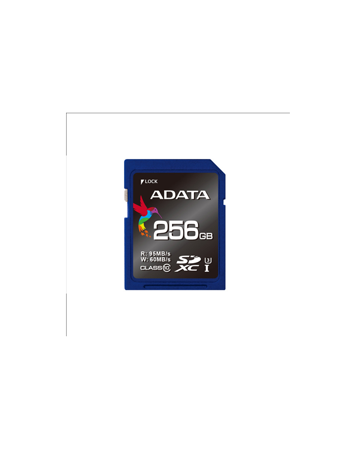 ADATA Premier Pro SDXC UHS-I U3 256GB (Video Full HD) Retail główny